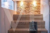 Wonderful home sauna design ideas 23