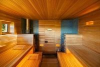Wonderful home sauna design ideas 26