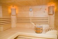Wonderful home sauna design ideas 27