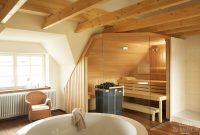Wonderful home sauna design ideas 31