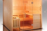 Wonderful home sauna design ideas 32