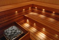 Wonderful home sauna design ideas 33