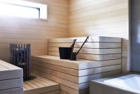 Wonderful home sauna design ideas 37