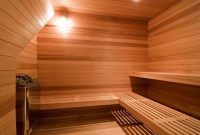 Wonderful home sauna design ideas 39