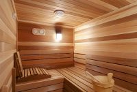 Wonderful home sauna design ideas 43