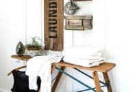 Amazing diy laundry room makeover with farmhouse style ideas 06