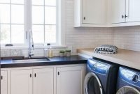 Amazing diy laundry room makeover with farmhouse style ideas 13