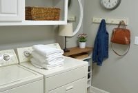 Amazing diy laundry room makeover with farmhouse style ideas 36