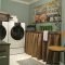 Amazing diy laundry room makeover with farmhouse style ideas 46