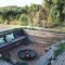 Attractive sunken ideas for backyard landscape 17