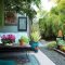 Attractive sunken ideas for backyard landscape 39
