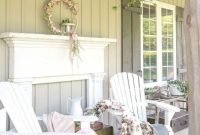 Best ways to create a relaxing porch ideas for big family 23