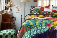 Comfy boho bedroom decor with attractive color ideas 09