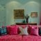 Comfy boho bedroom decor with attractive color ideas 12