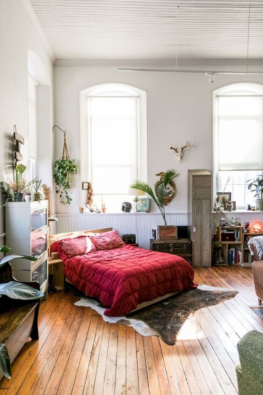Comfy Boho Bedroom Decor With Attractive Color Ideas 28