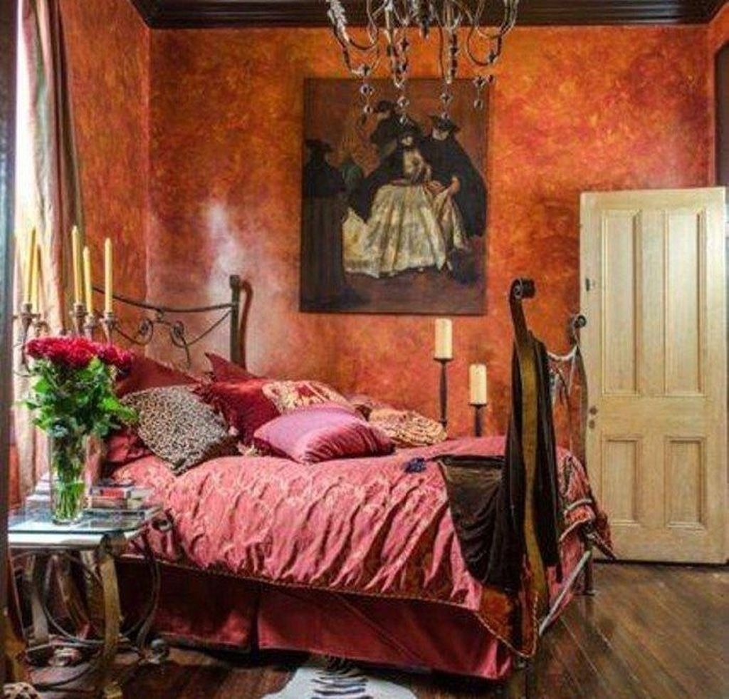 Comfy Boho Bedroom Decor With Attractive Color Ideas 35