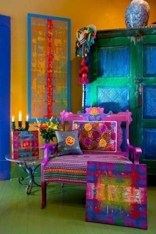 Comfy Boho Bedroom Decor With Attractive Color Ideas 42