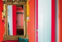 Comfy boho bedroom decor with attractive color ideas 46