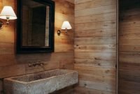 Creative rustic bathroom ideas for upgrade your house 27