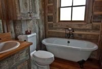 Creative rustic bathroom ideas for upgrade your house 34