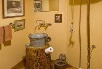 Creative rustic bathroom ideas for upgrade your house 38