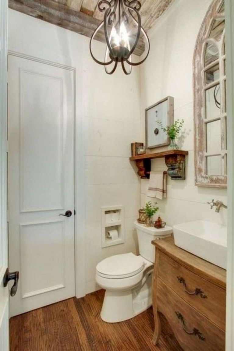 Lovely Modern Farmhouse Design For Bathroom Remodel Ideas 07