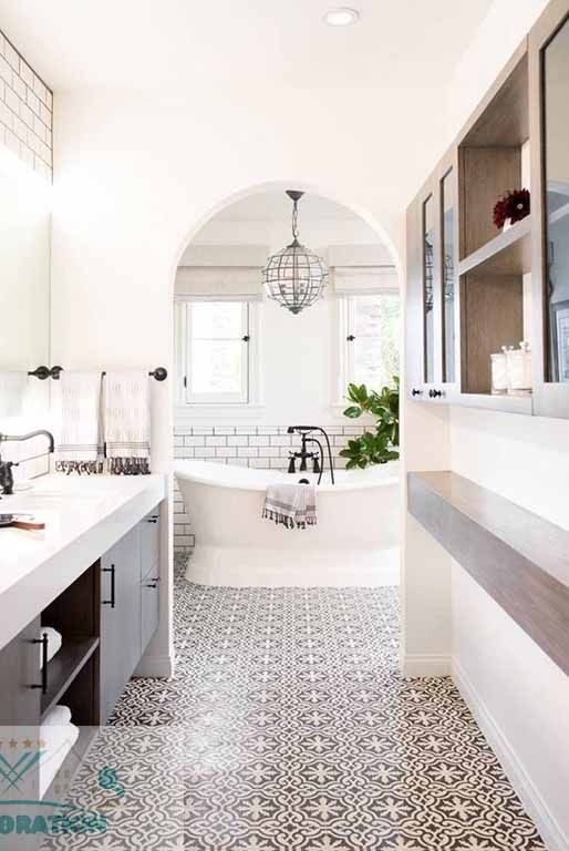 Lovely Modern Farmhouse Design For Bathroom Remodel Ideas 19