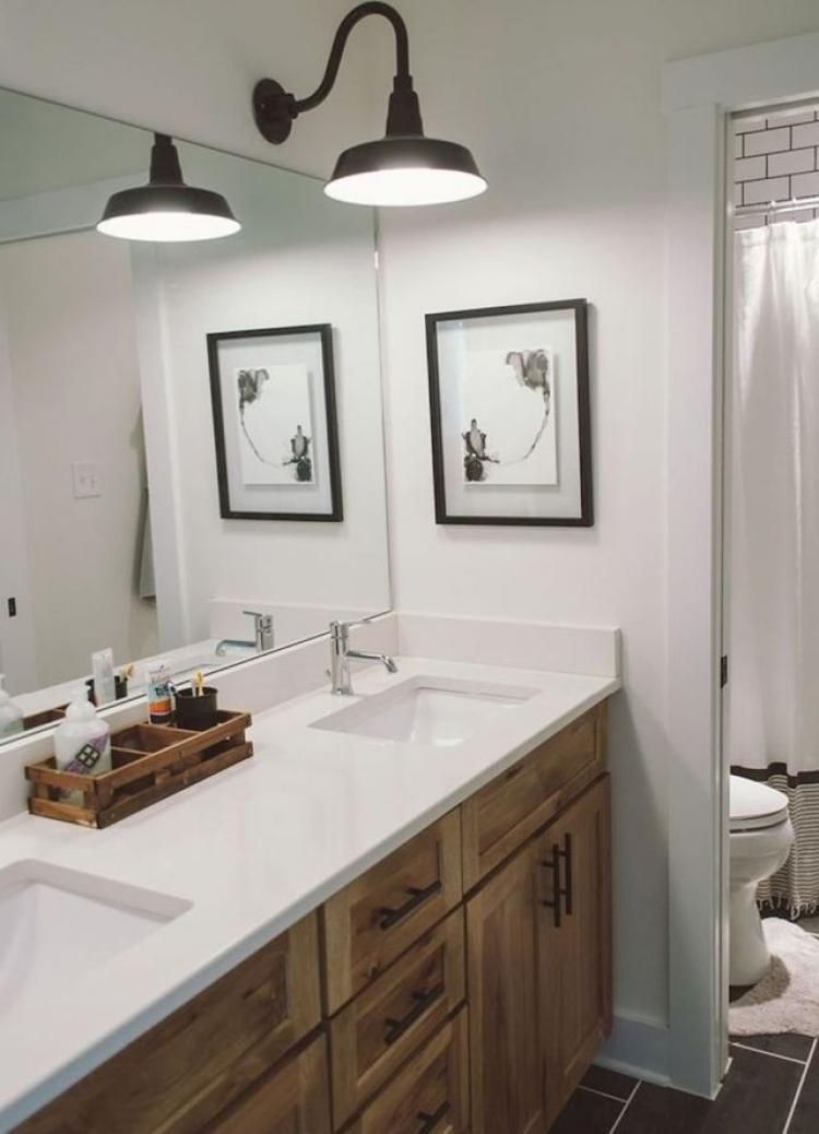 Lovely Modern Farmhouse Design For Bathroom Remodel Ideas 22