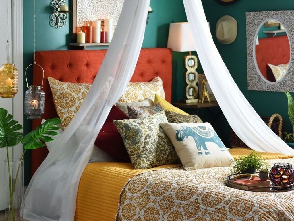 Marvelous Master Bedroom Bohemian Hippie To Inspire Ideas 41