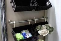 Minimalist small bathroom storage ideas to save space 07