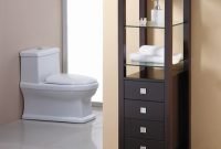 Minimalist small bathroom storage ideas to save space 08