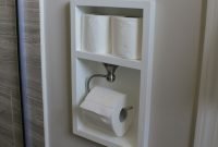 Minimalist small bathroom storage ideas to save space 19
