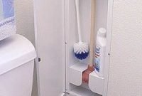 Minimalist small bathroom storage ideas to save space 32