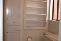Minimalist small bathroom storage ideas to save space 36