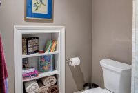 Minimalist small bathroom storage ideas to save space 37