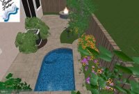 Modern small backyard ideas with swimming pool design 03