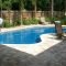 Modern small backyard ideas with swimming pool design 12