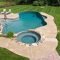 Modern small backyard ideas with swimming pool design 13