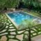 Modern small backyard ideas with swimming pool design 20
