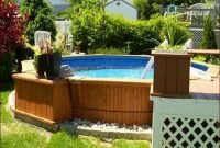 Modern small backyard ideas with swimming pool design 24