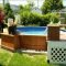 Modern small backyard ideas with swimming pool design 24