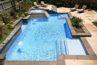 Modern small backyard ideas with swimming pool design 40
