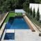 Modern small backyard ideas with swimming pool design 42