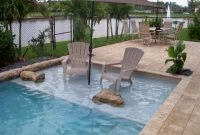 Modern small backyard ideas with swimming pool design 44