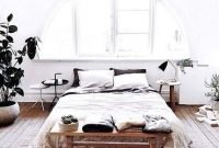 Popular scandinavian bedroom design for simple bedroom ideas 05