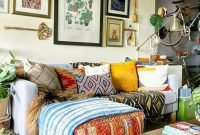 Stunning bohemian style home decor ideas 40