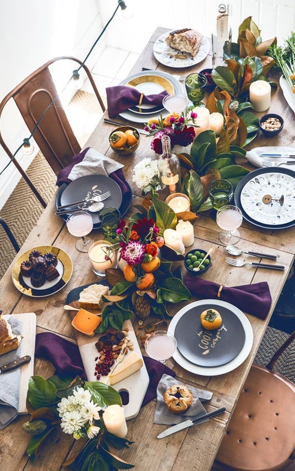 Stylish Thanksgiving Table Ideas 03