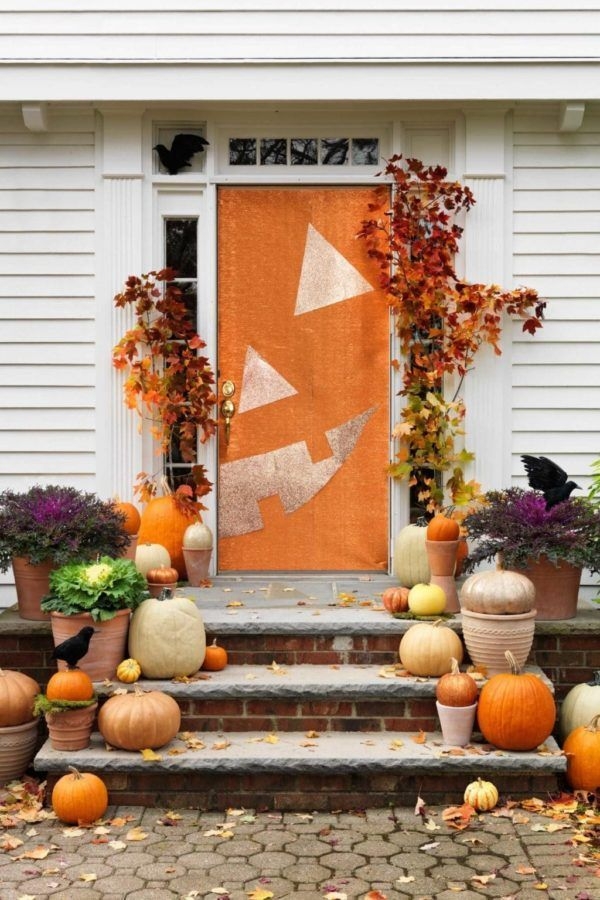 Unique Fall Front Door Decor Ideas 15