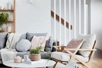 Comfy scandinavian living room design ideas 14