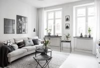 Comfy scandinavian living room design ideas 35